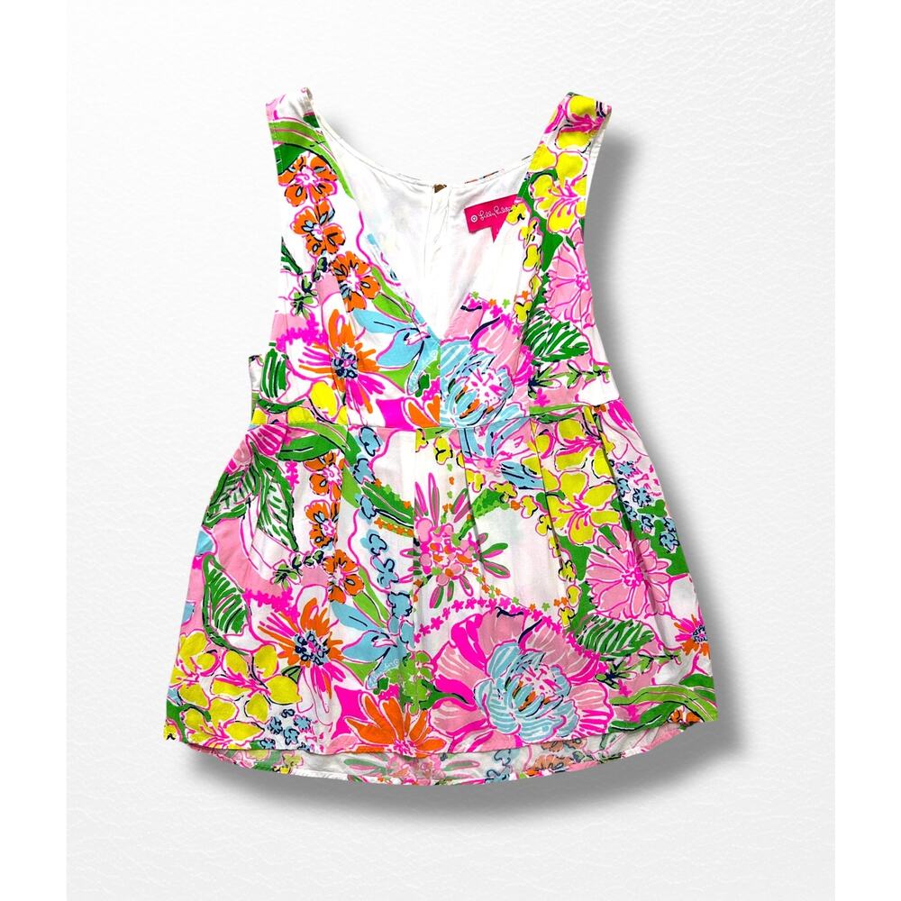 Lilly Pulitzer x Target Nosey Posey Top, Size L - Picture 4 of 10
